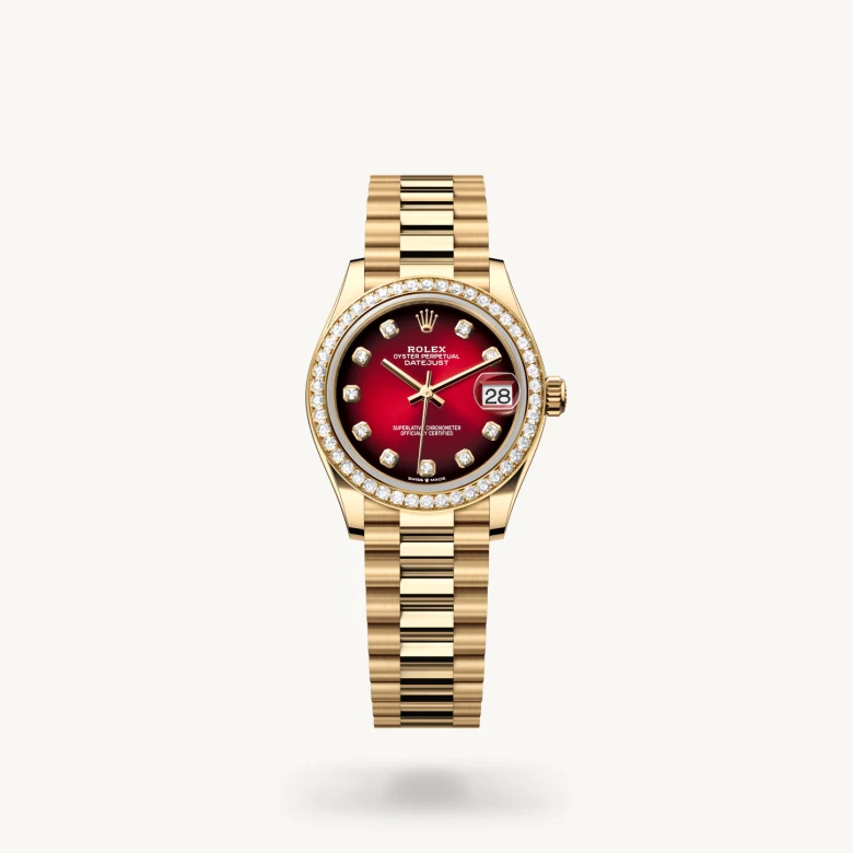 Rolex Datejust I Gult guld och diamanter - m278288rbr-0041 - Bergströms Ur