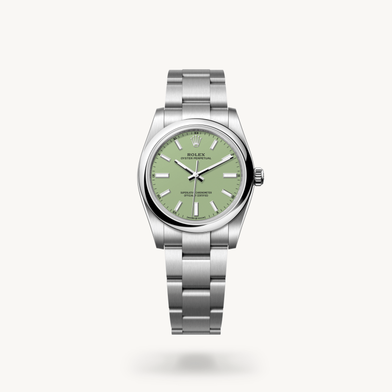 Rolex Oyster Perpetual I Oystersteel - m124200-0006 - Bergströms Ur