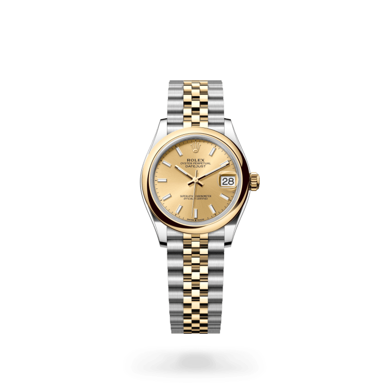 Rolex Datejust I Oystersteel och gult guld - M278243-0014 - Bergströms Ur