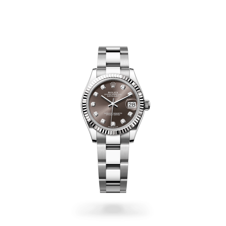 Rolex Datejust I Oystersteel och vitt guld - M278274-0007 - Bergströms Ur