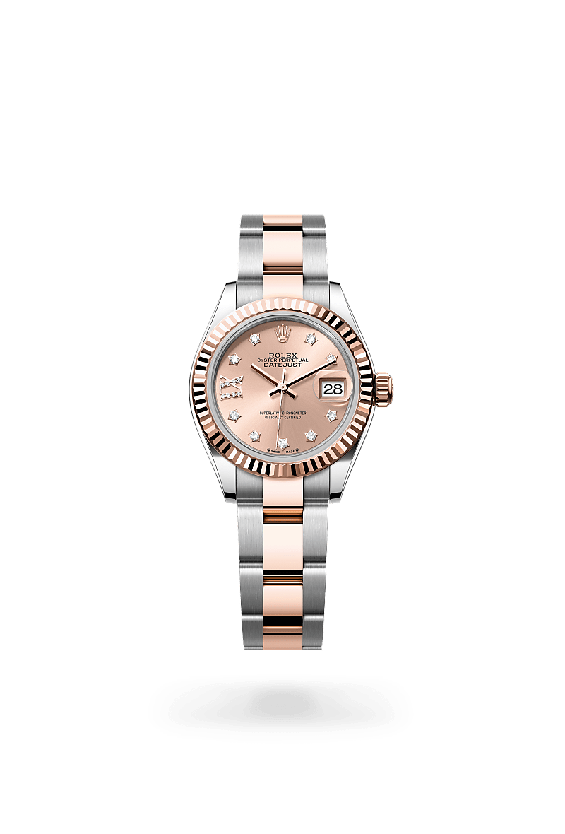 Rolex Lady-Datejust I Oystersteel och Everose guld - M279171-0028 - Bergströms Ur