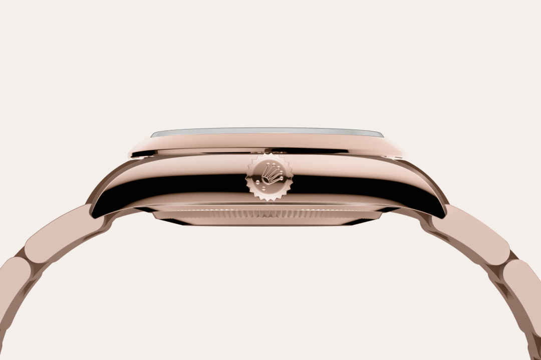 Rolex Oyster Perpetual I Everose - M124205-0002 - Bergströms Ur