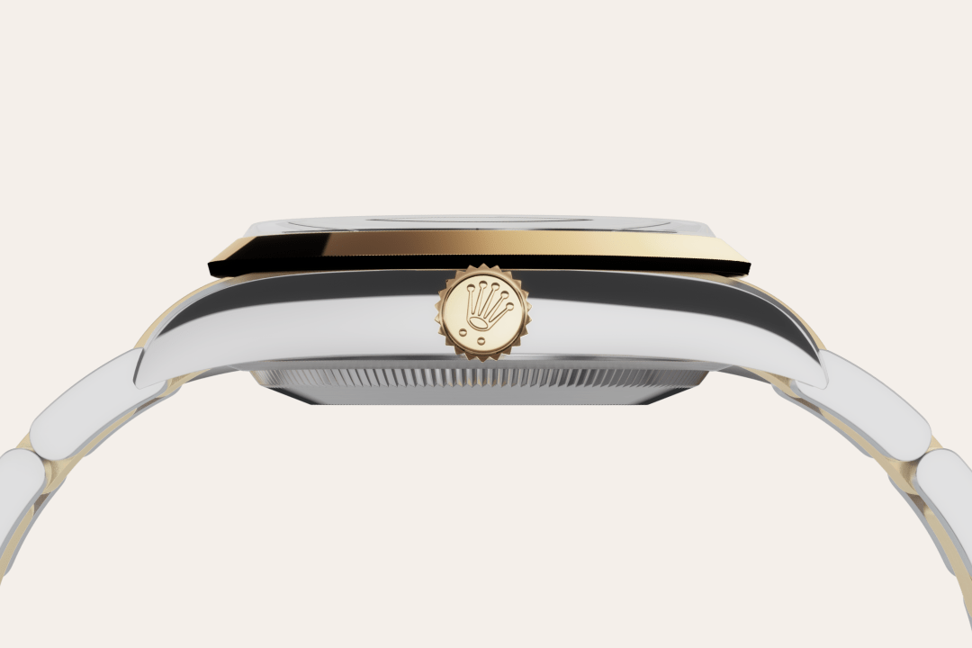 Rolex Explorer 36 I Oystersteel och Gult guld- M124273-0001 - Bergströms Ur