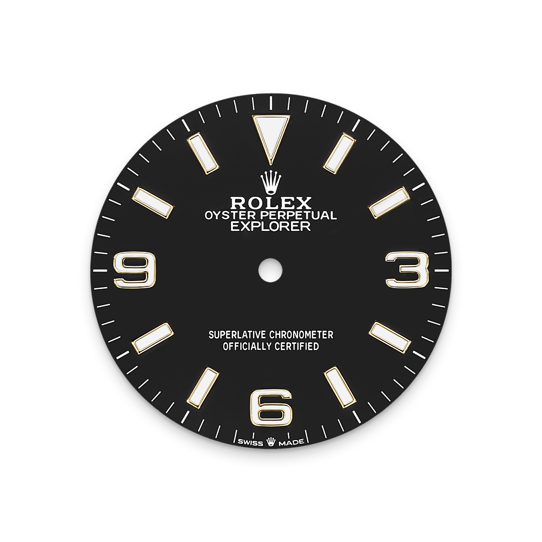 Rolex Explorer 36 I Oystersteel och Gult guld- M124273-0001 - Bergströms Ur