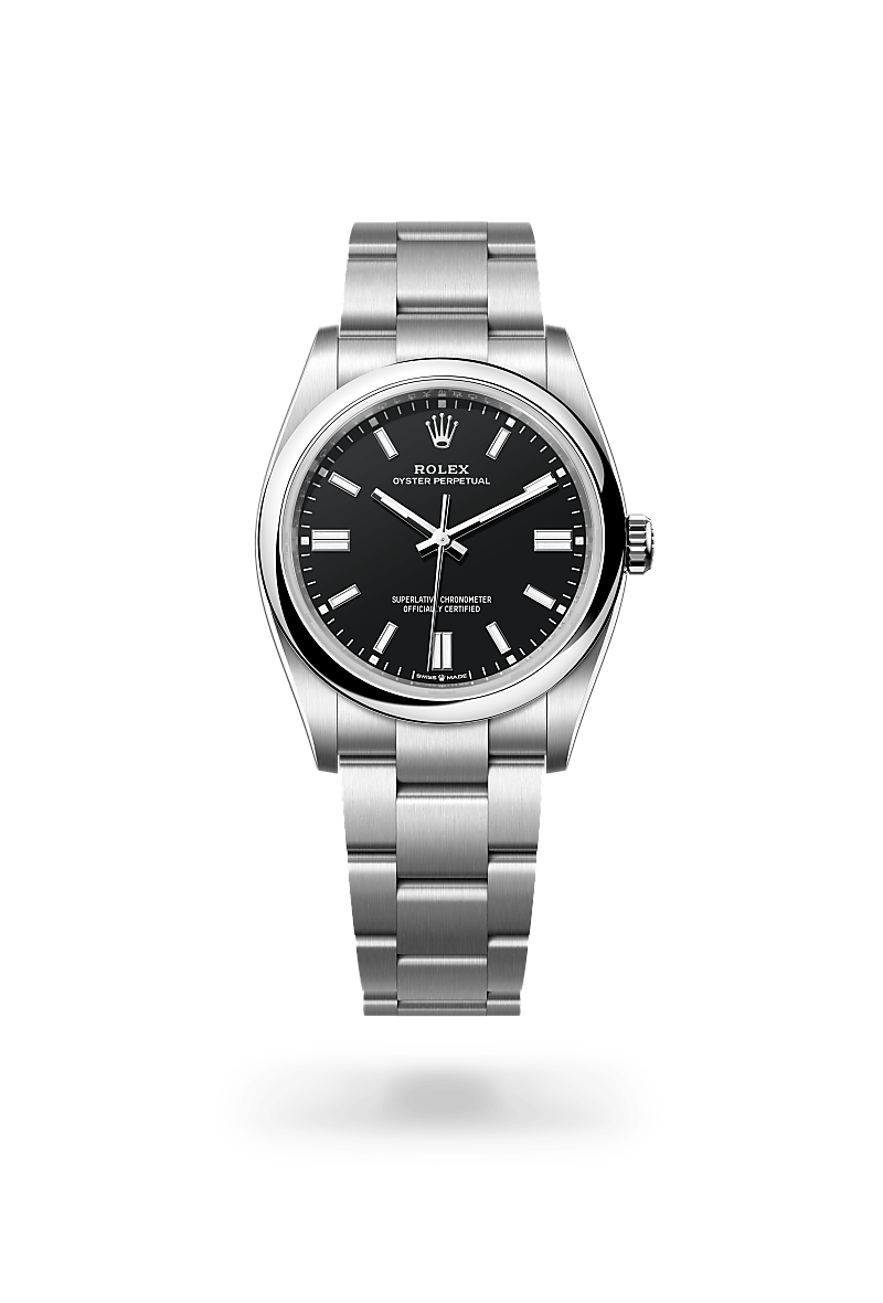 Rolex Oyster Perpetual I Oystersteel - M126000-0014 - Bergströms Ur