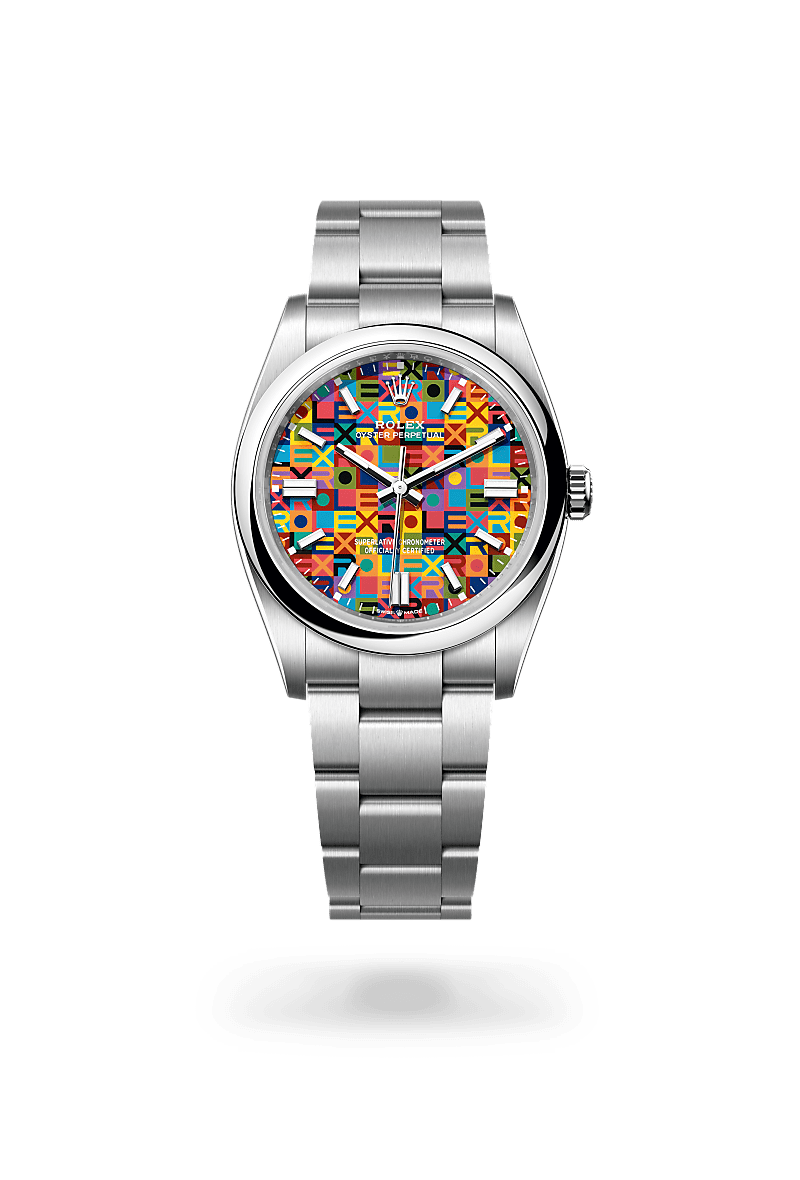 Rolex Oyster Perpetual I Oystersteel - M126000-0016 - Bergströms Ur