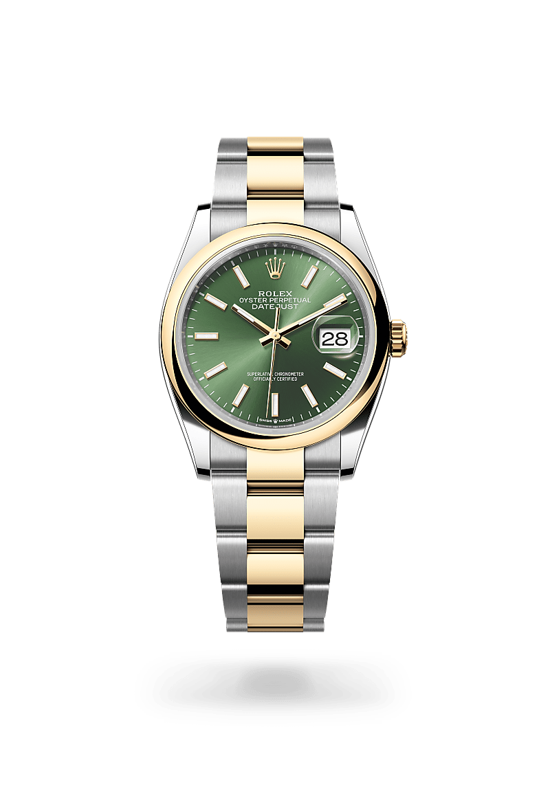 Rolex Datejust I Oystersteel och gult guld - M126203-0058 - Bergströms Ur