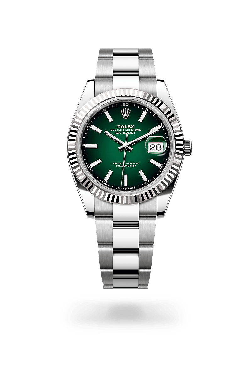 Rolex Datejust I Oystersteel och vitt guld - M126334-0033 - Bergströms Ur