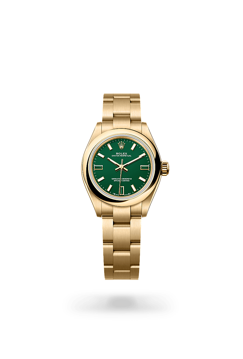 Rolex Oyster Perpetual I Gult guld - M276208-0002 - Bergströms Ur