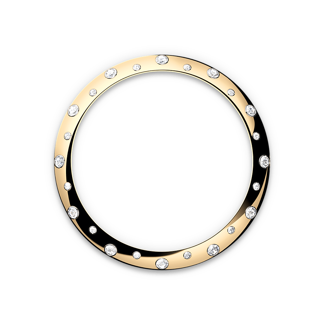 Rolex Datejust I Oystersteel, gult guld och diamanter - M278343RBR-0015 - Bergströms Ur