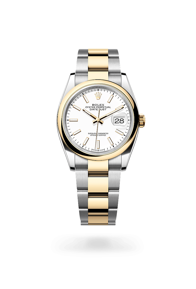 Rolex Datejust I Oystersteel och gult guld - M126203-0020 - Bergströms Ur
