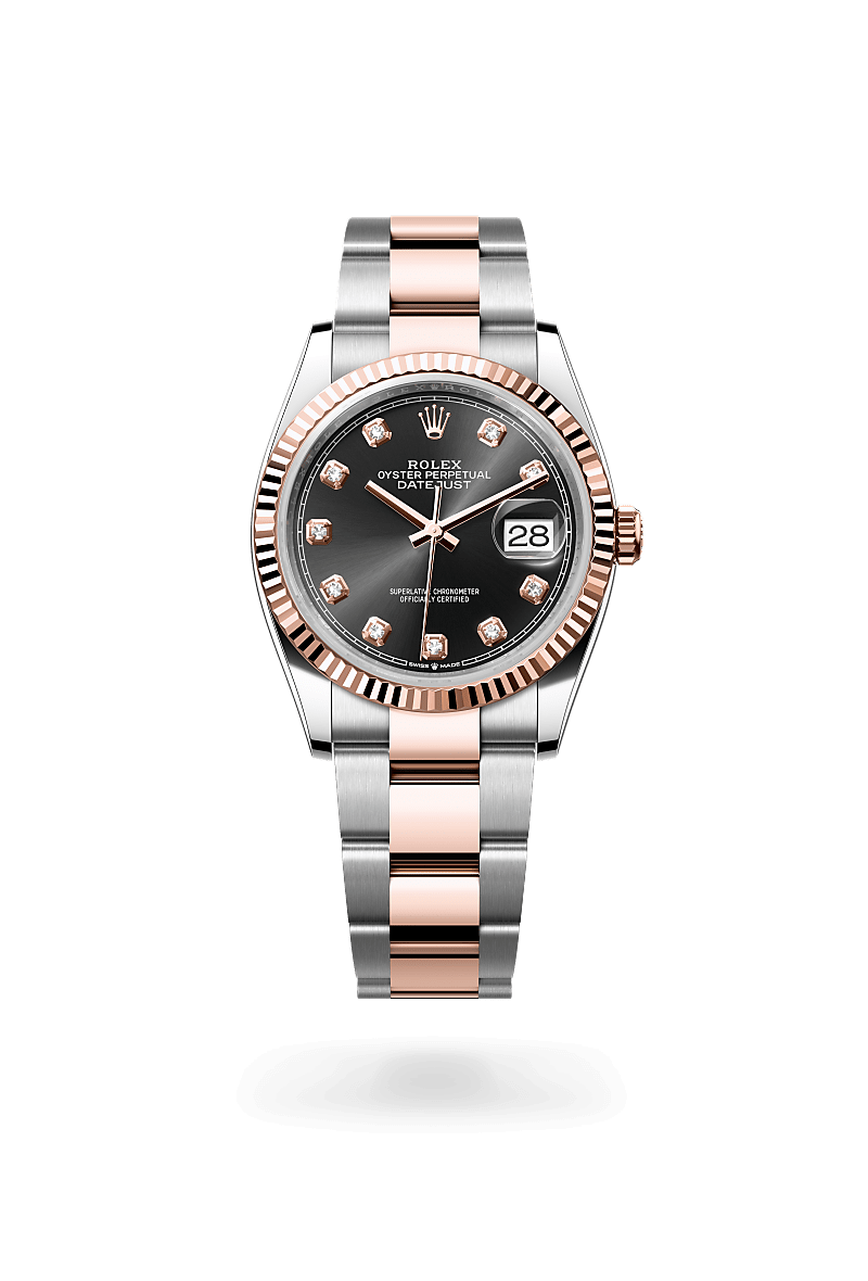 Rolex Datejust I Oystersteel och everose guld - M126231-0020 - Bergströms Ur