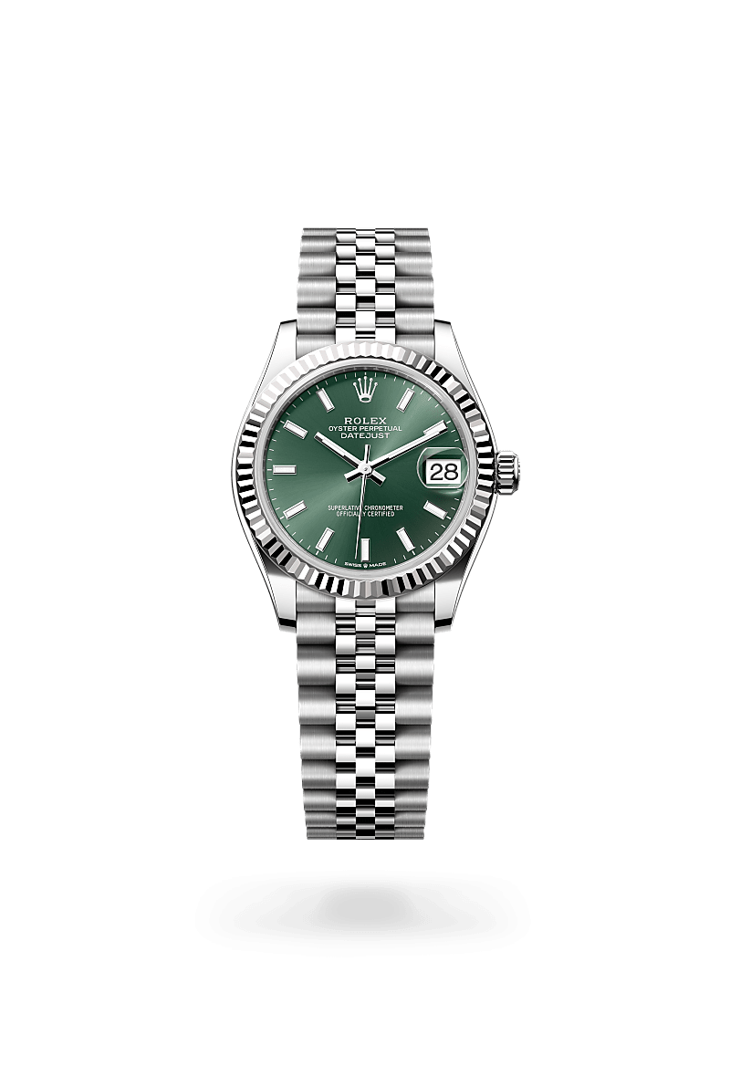Rolex Datejust I Oystersteel och vitt guld - M278274-0018 - Bergströms Ur