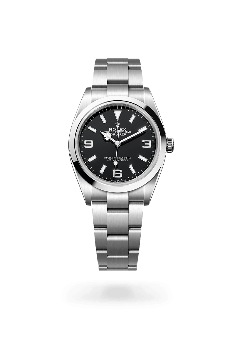 Rolex Explorer I Oystersteel - M124270-0001 - Bergströms Ur