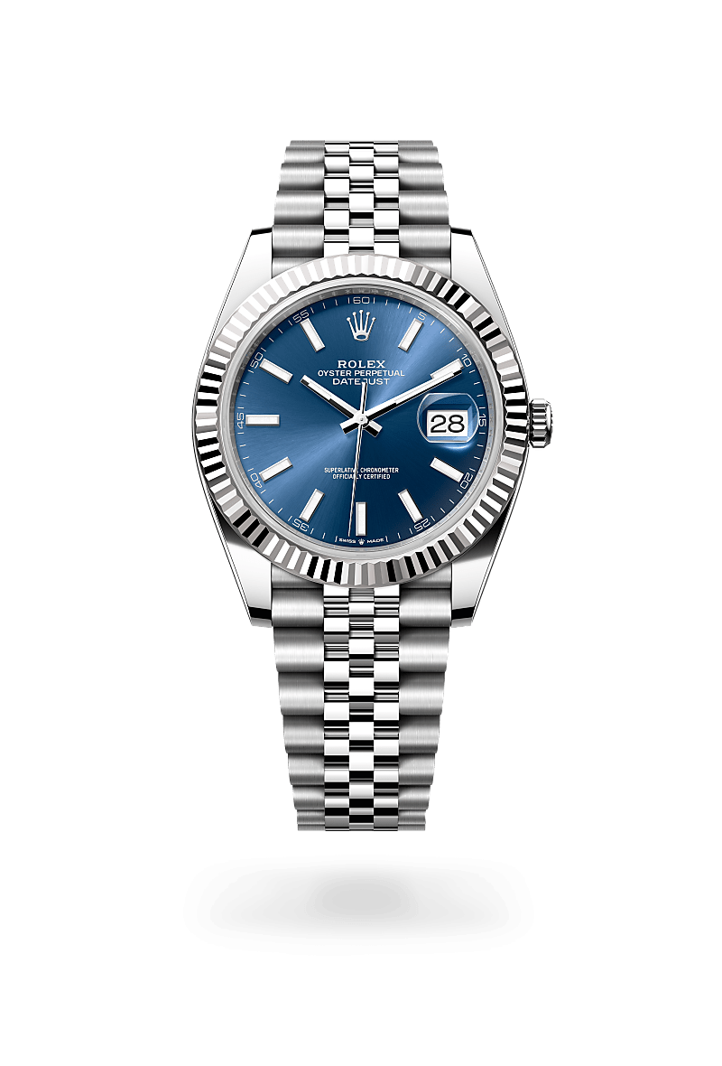 Rolex Datejust I Oystersteel och vitt guld - M126334-0002 - Bergströms Ur