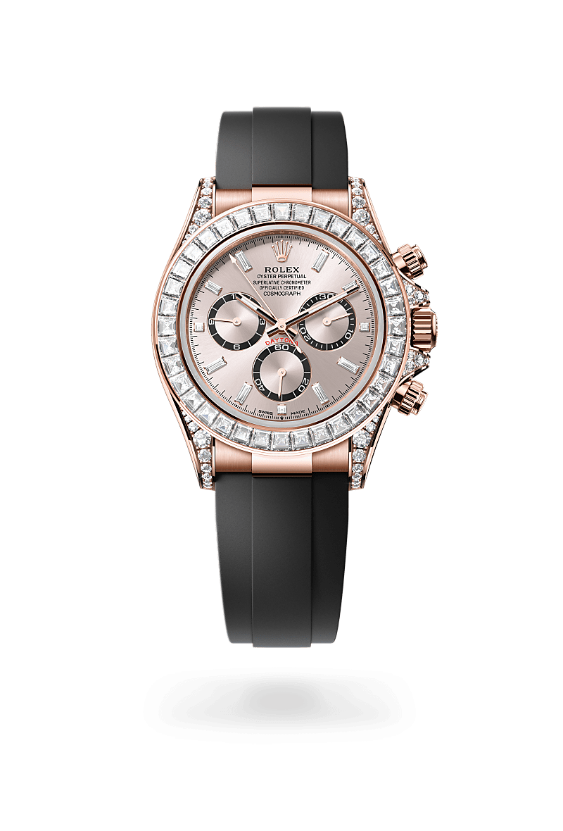 Rolex Cosmograph Daytona I Everose guld och diamanter - M126535TBR-0002 - Bergströms Ur