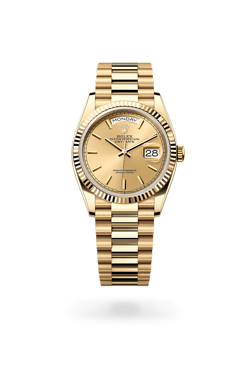 Rolex Day-Date i Gult guld - M128238-0045 - Bergströms Ur