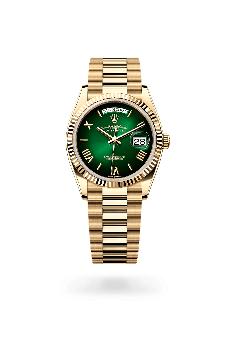 Rolex Day-Date i Gult guld - M128238-0118 - Bergströms Ur