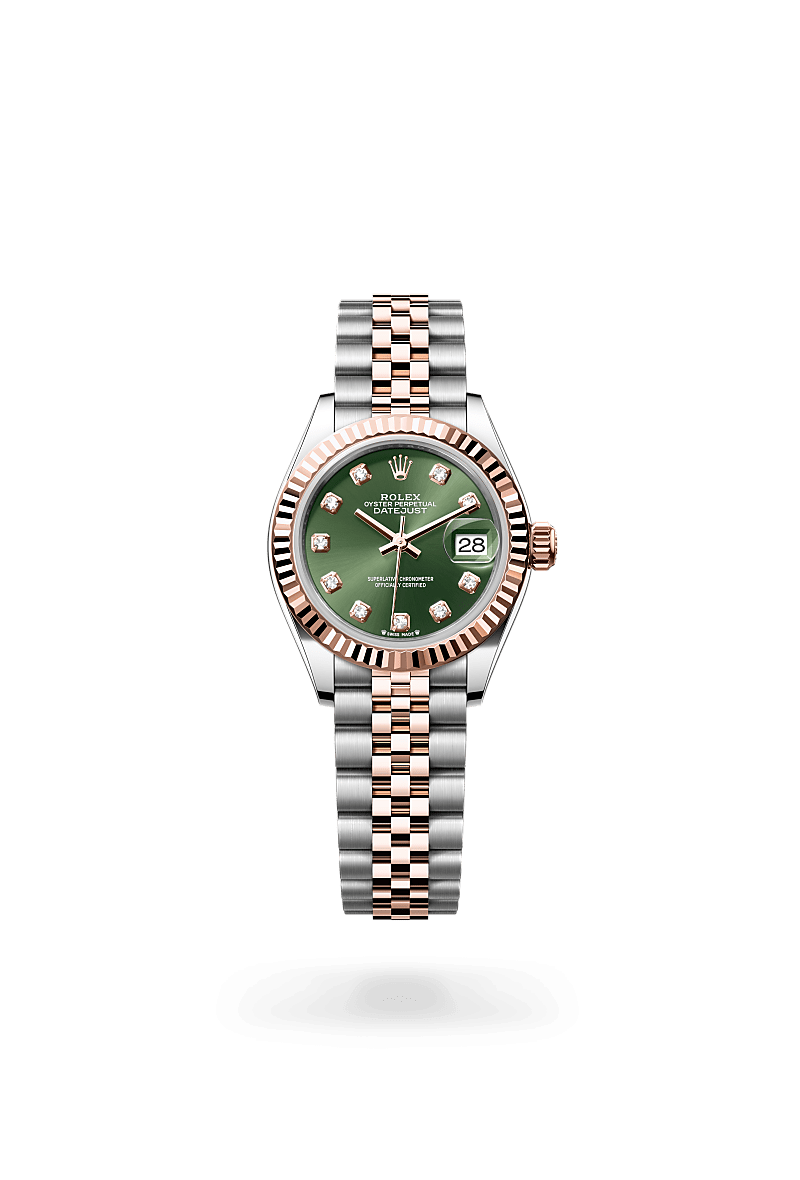 Rolex Lady-Datejust I Oystersteel och Everosé guld - M279171-0007 - Bergströms Ur