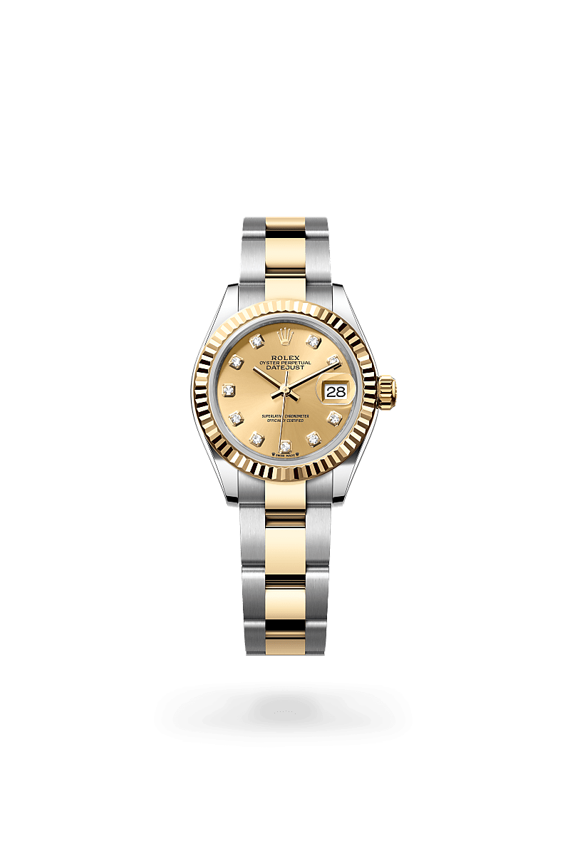 Rolex Lady-Datejust I Oystersteel och gult guld - M279173-0012