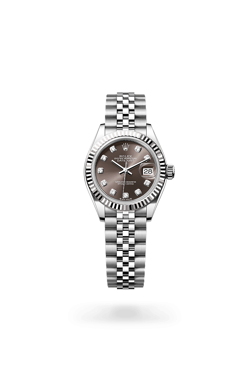 Rolex Lady-Datejust I Oystersteel och vitt guld - M279174-0015 - Bergströms Ur