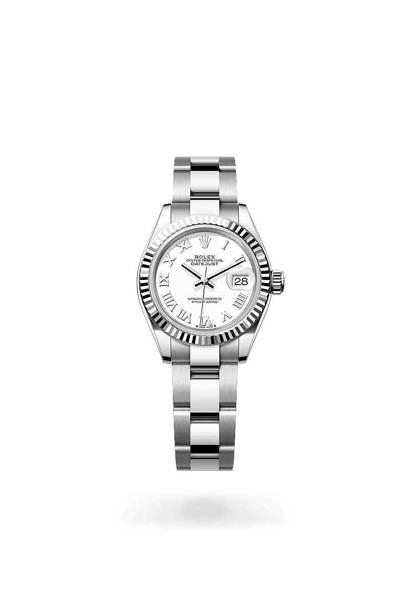 Rolex Lady-Datejust I Oystersteel och vitt guld - M279174-0020 - Bergströms Ur