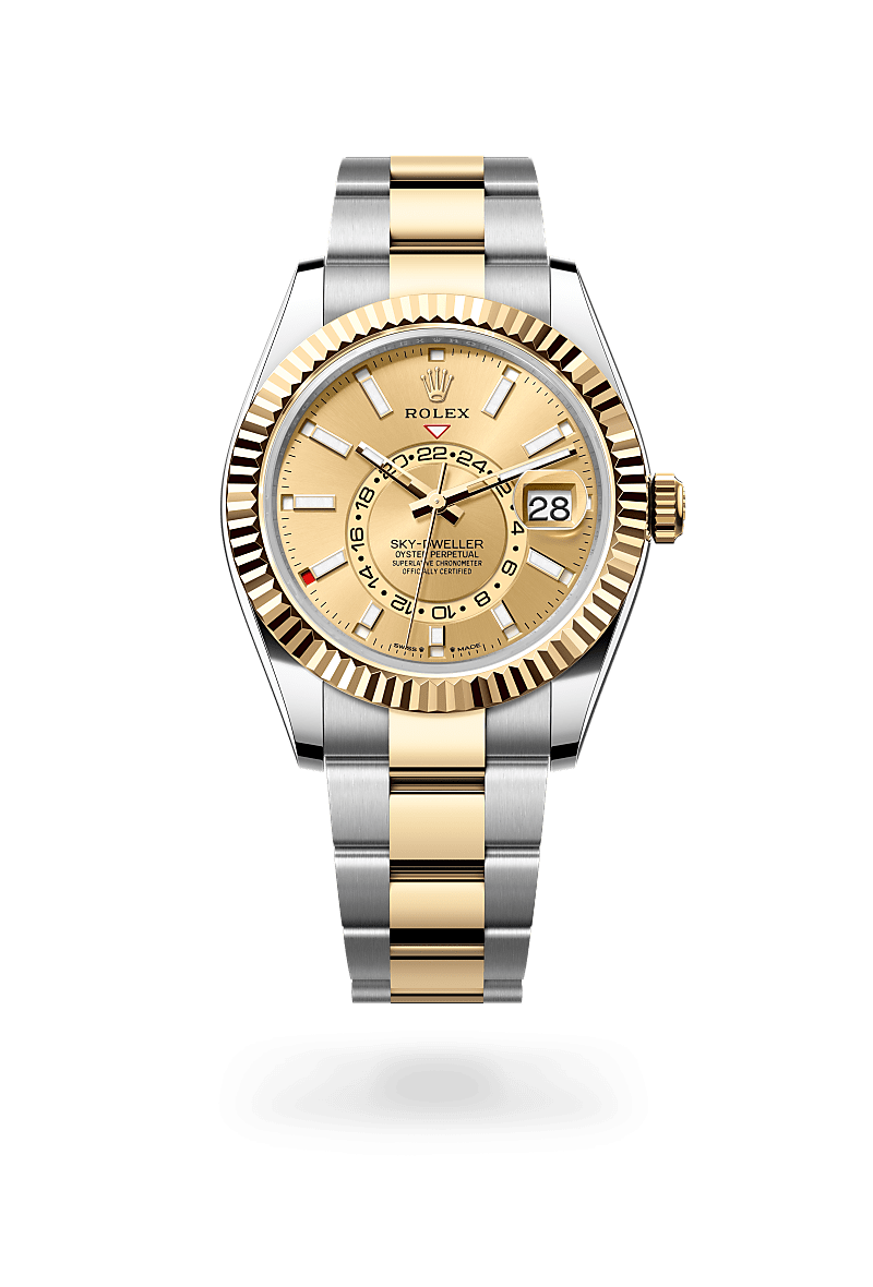 Rolex Sky-Dweller I Oystersteel och gult guld - M336933-0001 - Bergströms Ur