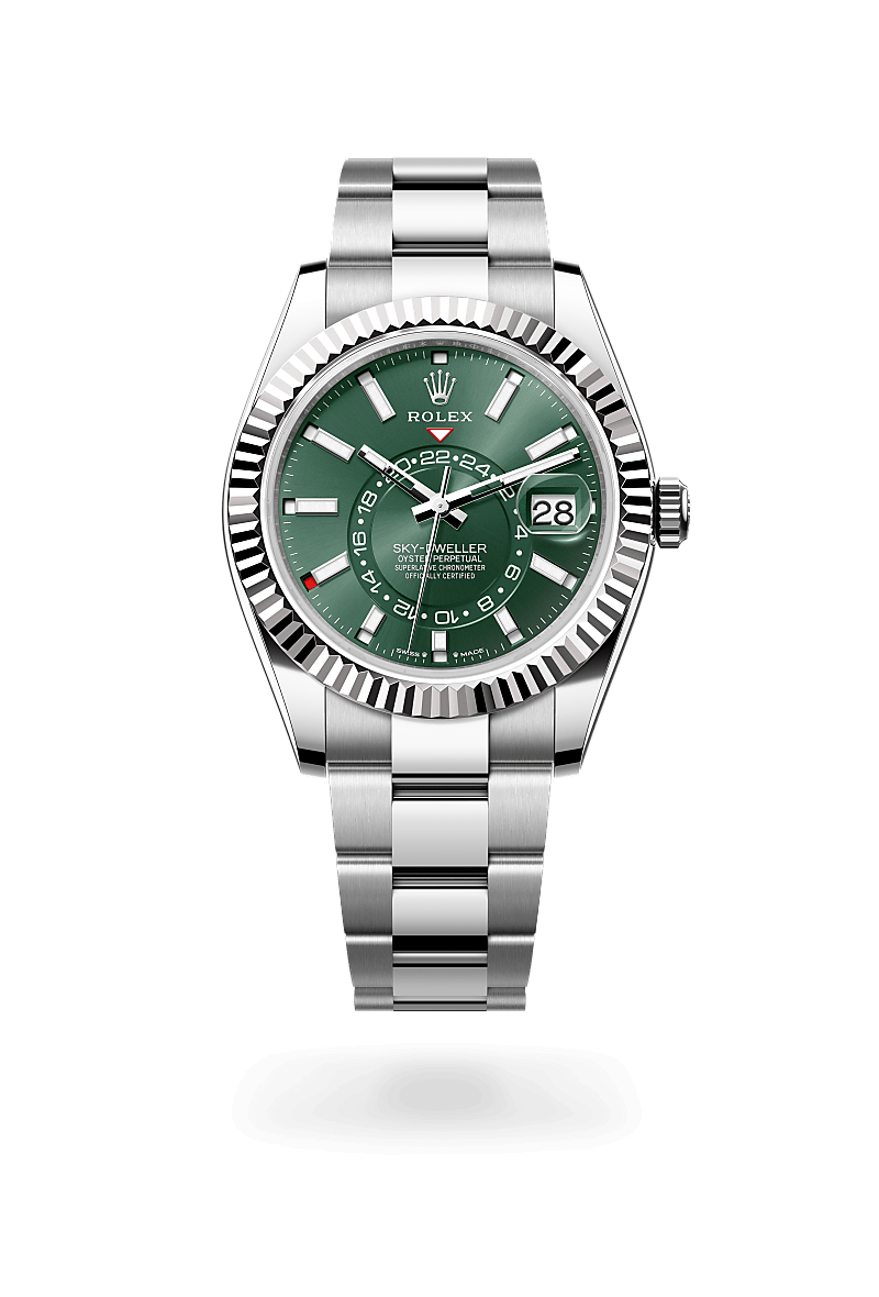 Rolex Sky-Dweller I Oystersteel och vitt guld - M336934-0001 - Bergströms Ur