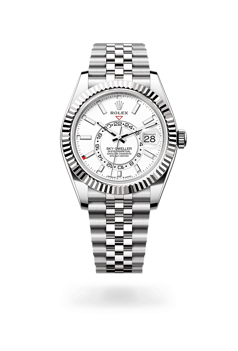 Rolex Sky-Dweller I Oystersteel och vitt guld - M336934-0004 - Bergströms Ur