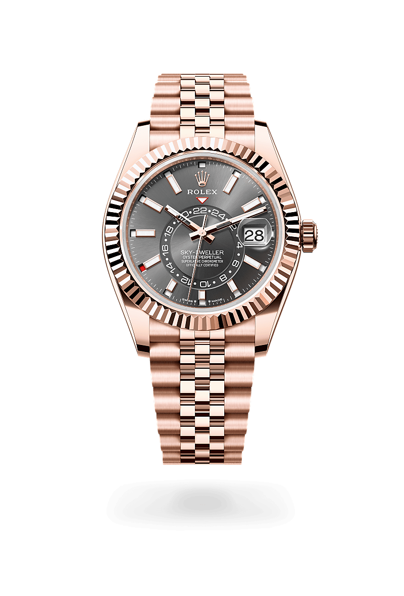Rolex Sky-Dweller I Everose guld - M336935-0008 - Bergströms Ur