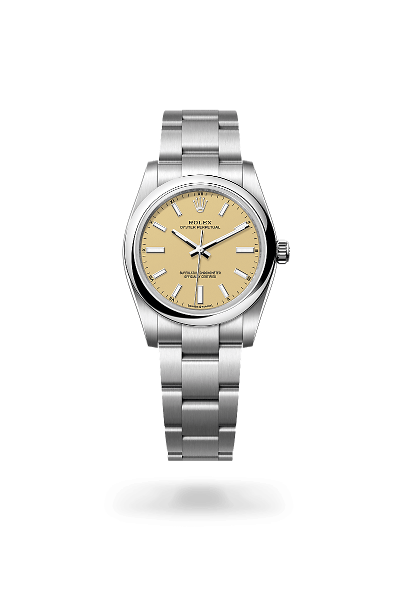 Rolex Oyster Perpetual I Oystersteel - m124200-0007 - Bergströms Ur