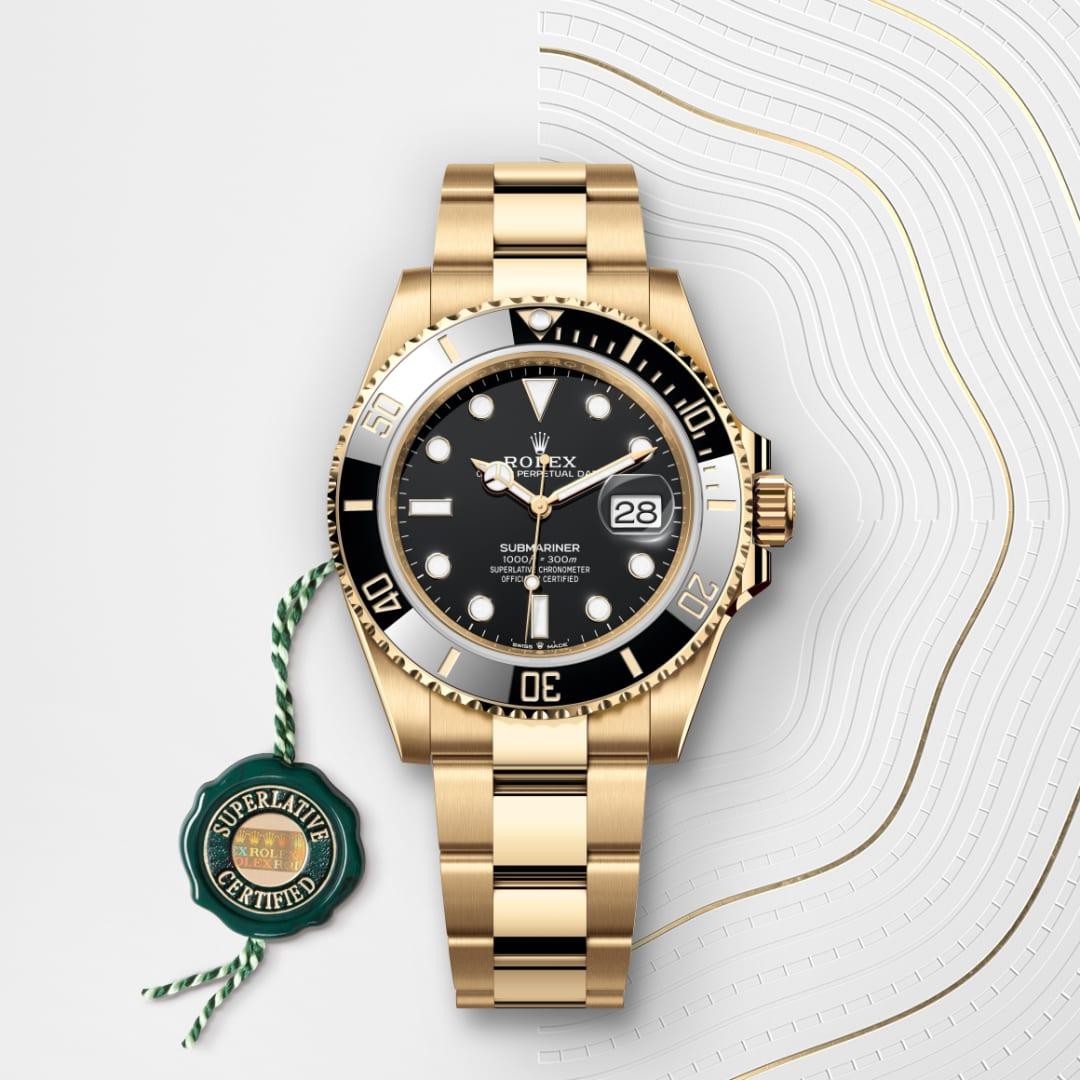 Rolex Submariner I Gult guld - M126618LN-0002 - Bergströms Ur