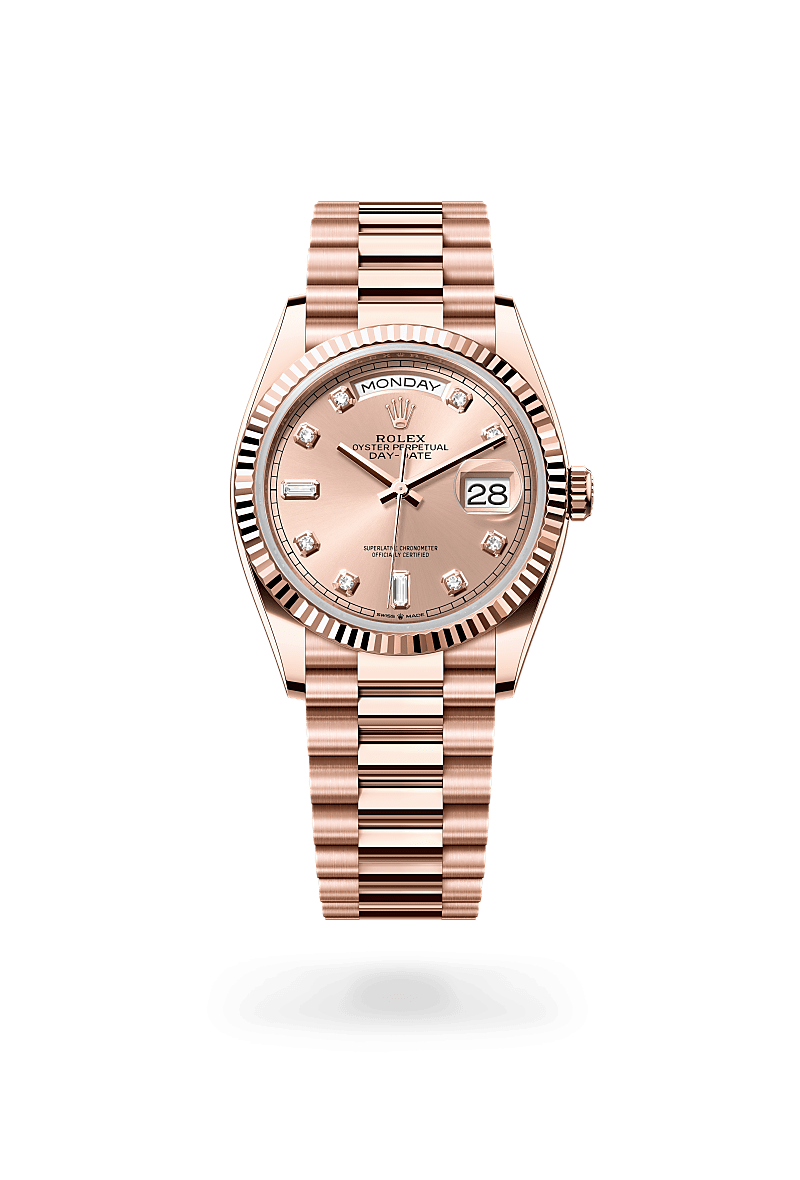 Rolex Day-Date I Everose guld - M128235-0009 - Bergströms Ur