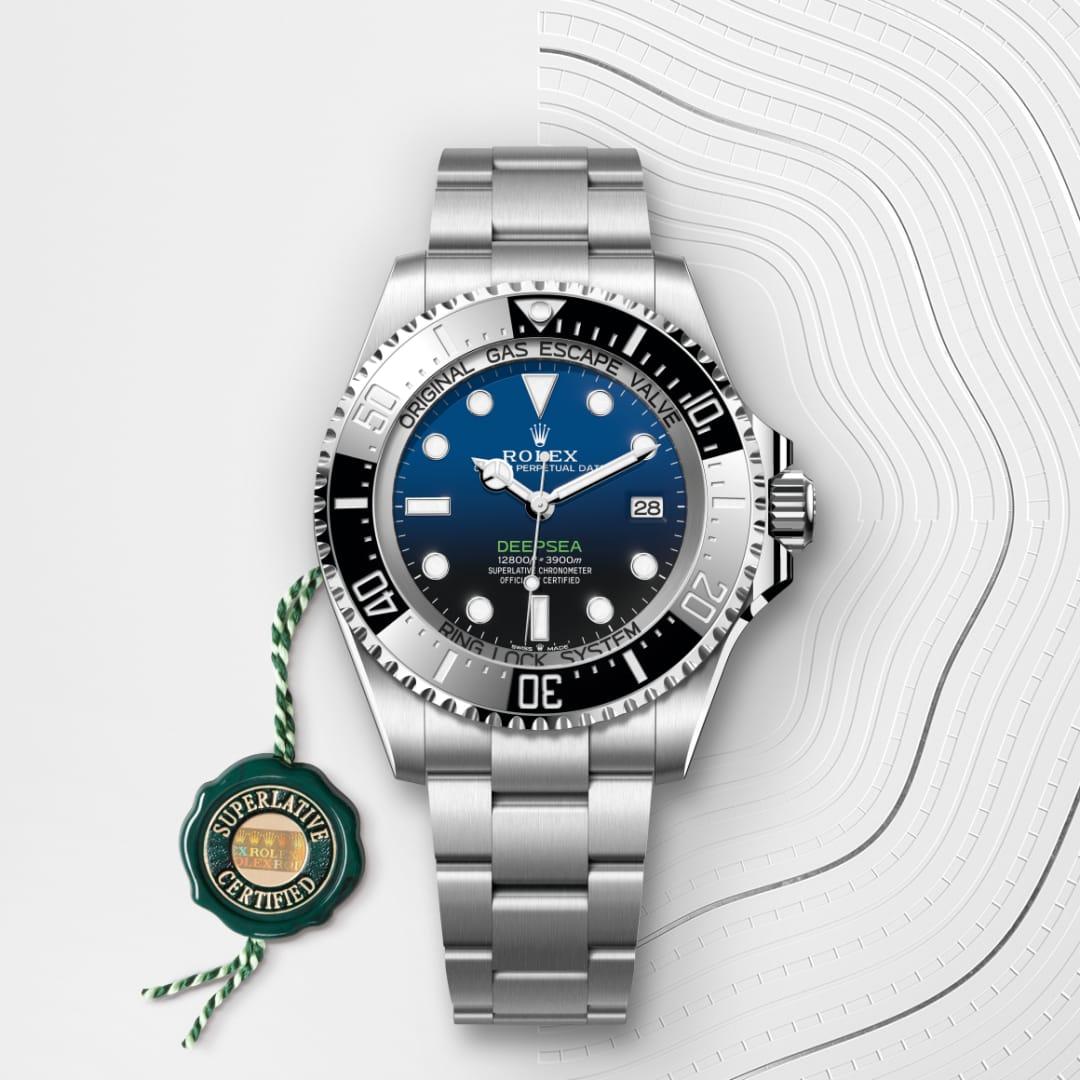 Rolex Deepsea I Oystersteel - M136660-0005 - Bergströms Ur