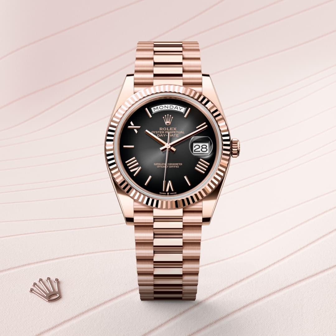 Rolex Day-Date i Everose guld - M228235-0055 - Bergströms Ur