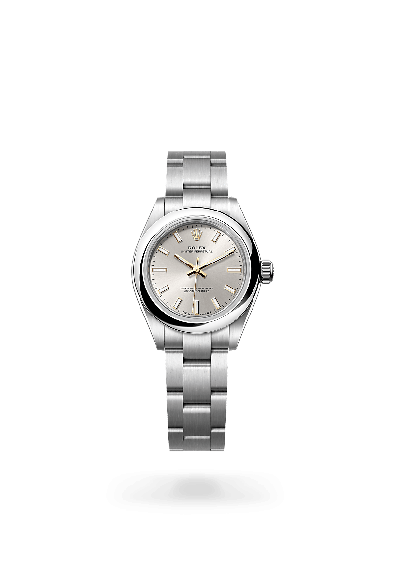 Rolex Oyster Perpetual I Oystersteel - m276200-0001 - Bergströms Ur