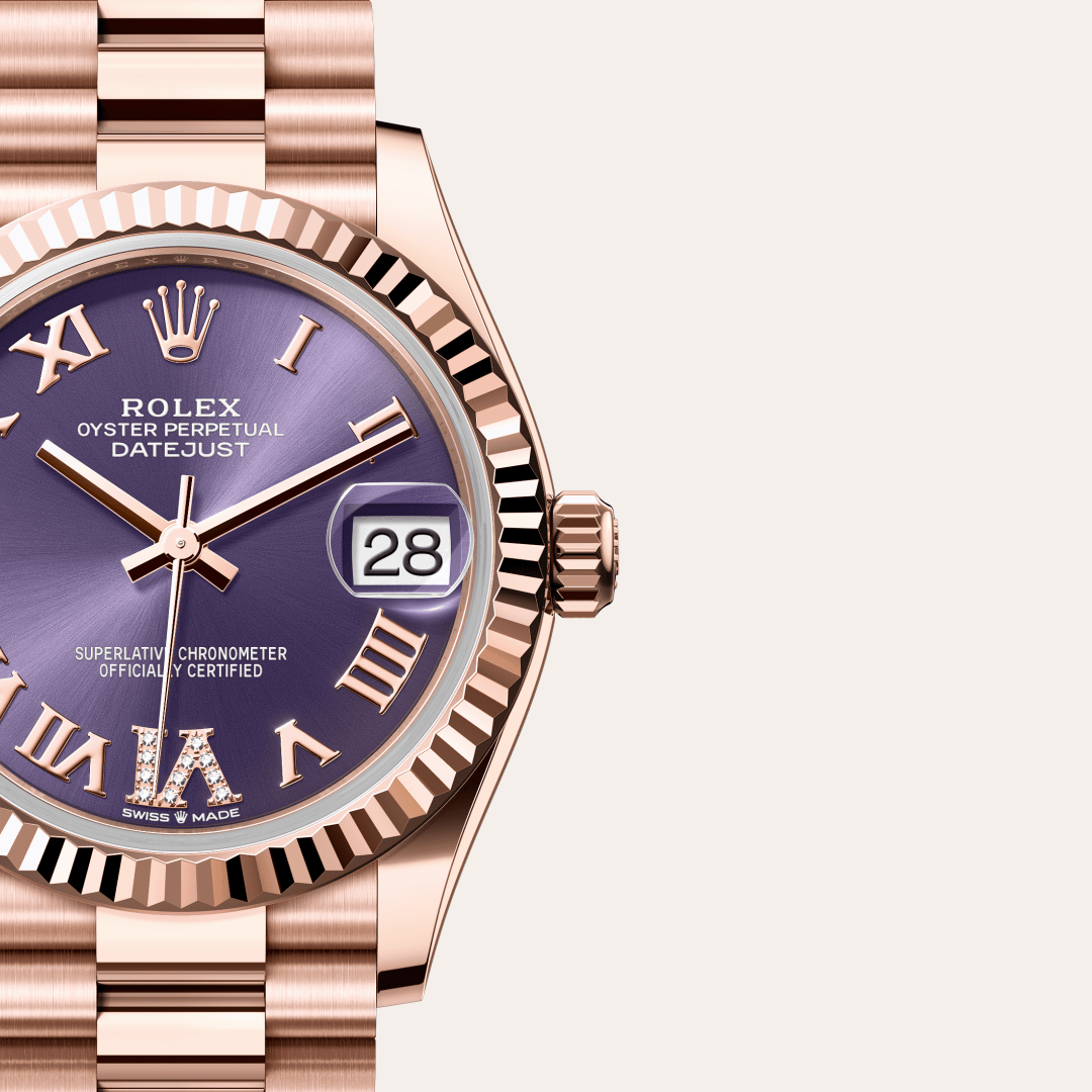 Rolex Datejust I Everose guld - M278275-0029 - Bergströms Ur