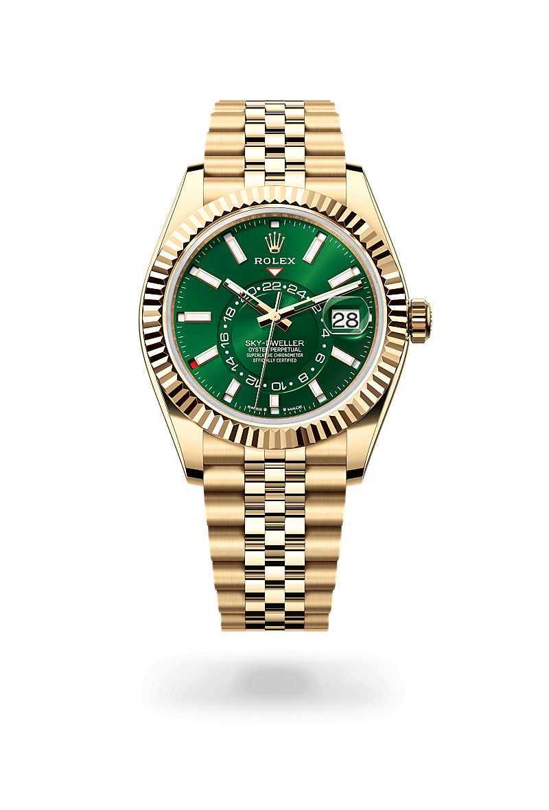 Rolex Sky-Dweller I Gult guld - m336938-0008 - Bergströms Ur