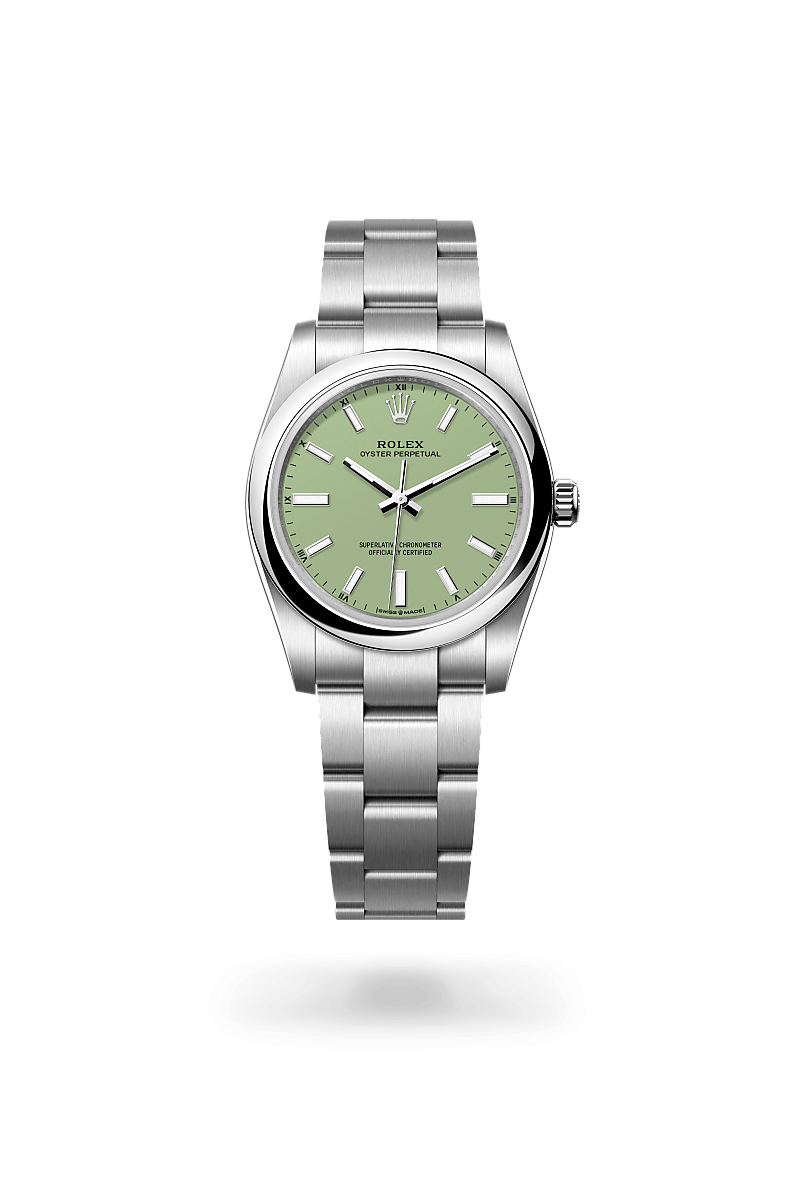 Rolex Oyster Perpetual I Oystersteel - m124200-0006 - Bergströms Ur