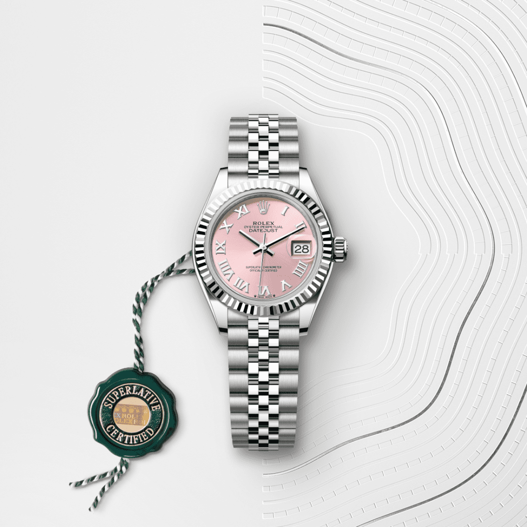 Rolex Lady-Datejust I Oystersteel och vitt guld - M279174-0017 - Bergströms Ur