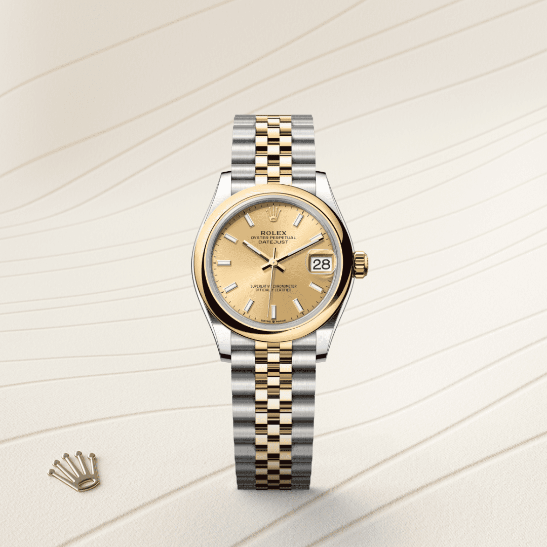 Rolex Datejust I Oystersteel och gult guld - M278243-0014 - Bergströms Ur