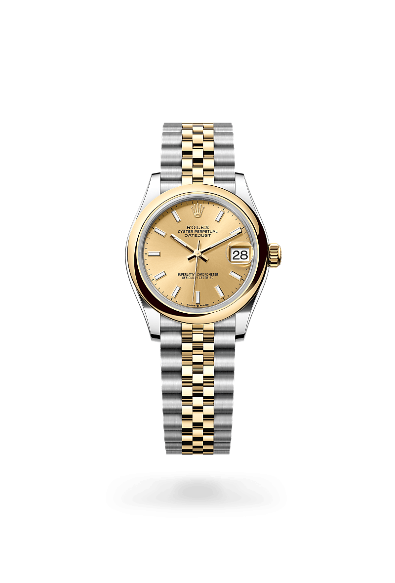 Rolex Datejust I Oystersteel och gult guld - M278243-0014 - Bergströms Ur