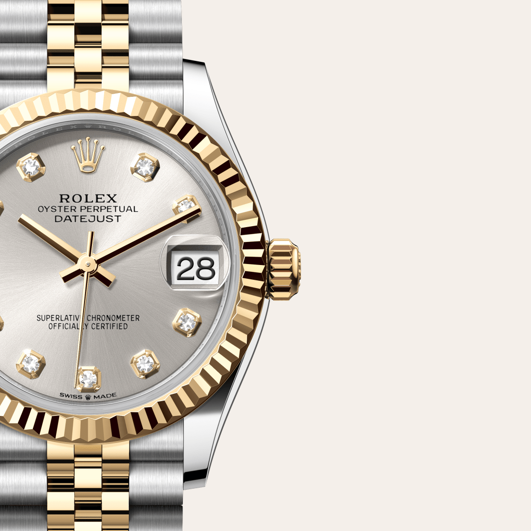 Rolex Datejust I Oystersteel och gult guld - M278273-0020 - Bergströms Ur