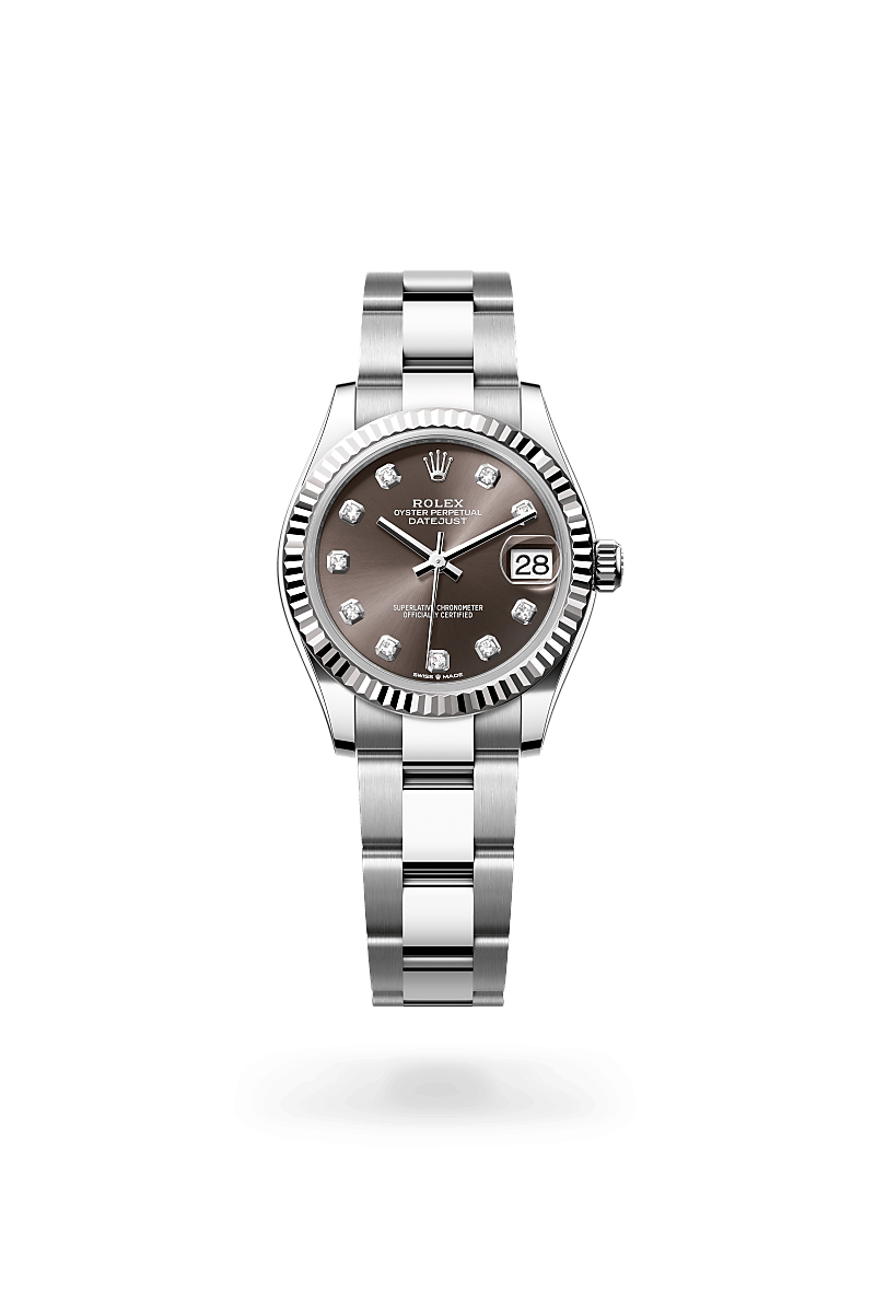 Rolex Datejust I Oystersteel och vitt guld - M278274-0007 - Bergströms Ur