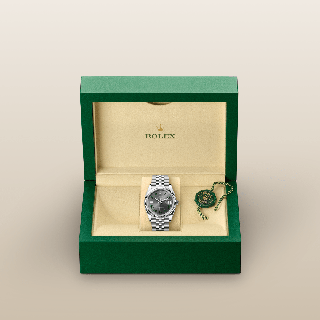 M126234-Rolex Datejust I Oystersteel och vitt guld - M126234-0045 - Bergströms Ur