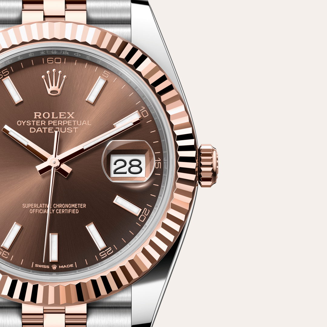 Rolex Datejust I Oystersteel och everose guld - M126331-0002 - Bergströms Ur