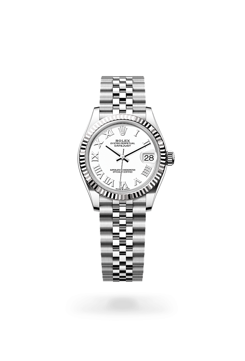 Rolex Datejust I Oystersteel och vitt guld - M278274-0010 - Bergströms Ur