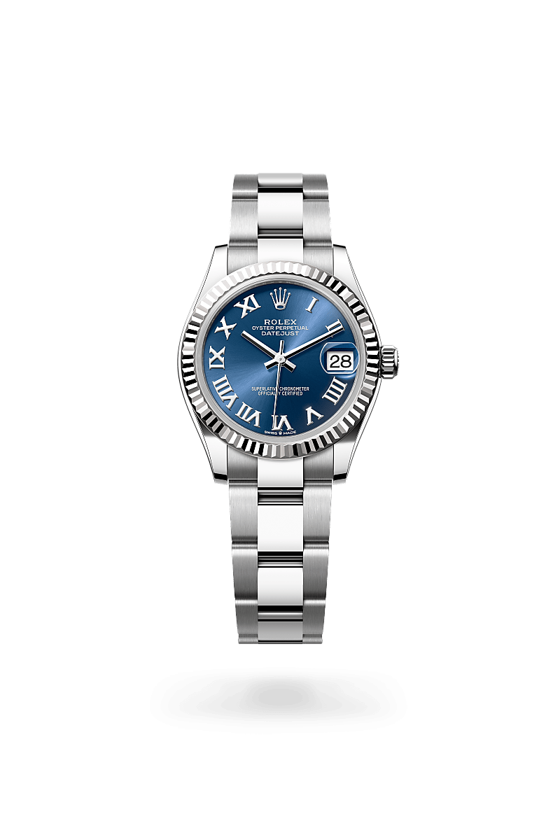 Rolex Datejust I Oystersteel och vitt guld - M278274-0033 - Bergströms Ur