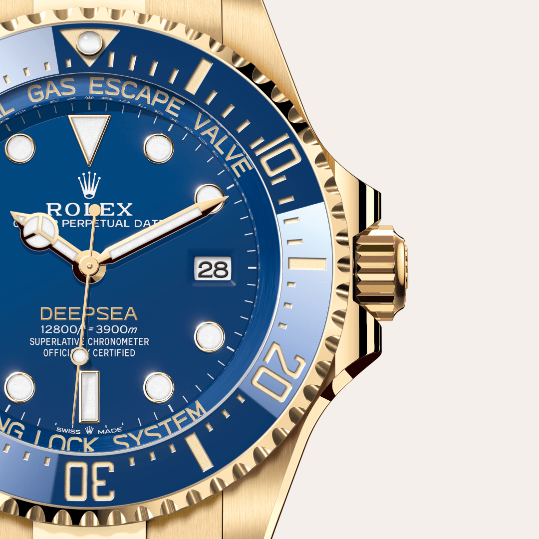 Rolex Deepsea I Gult guld - M136668LB-0001 - Bergströms Ur
