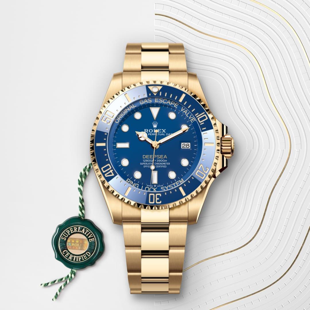 Rolex Deepsea I Gult guld - M136668LB-0001 - Bergströms Ur